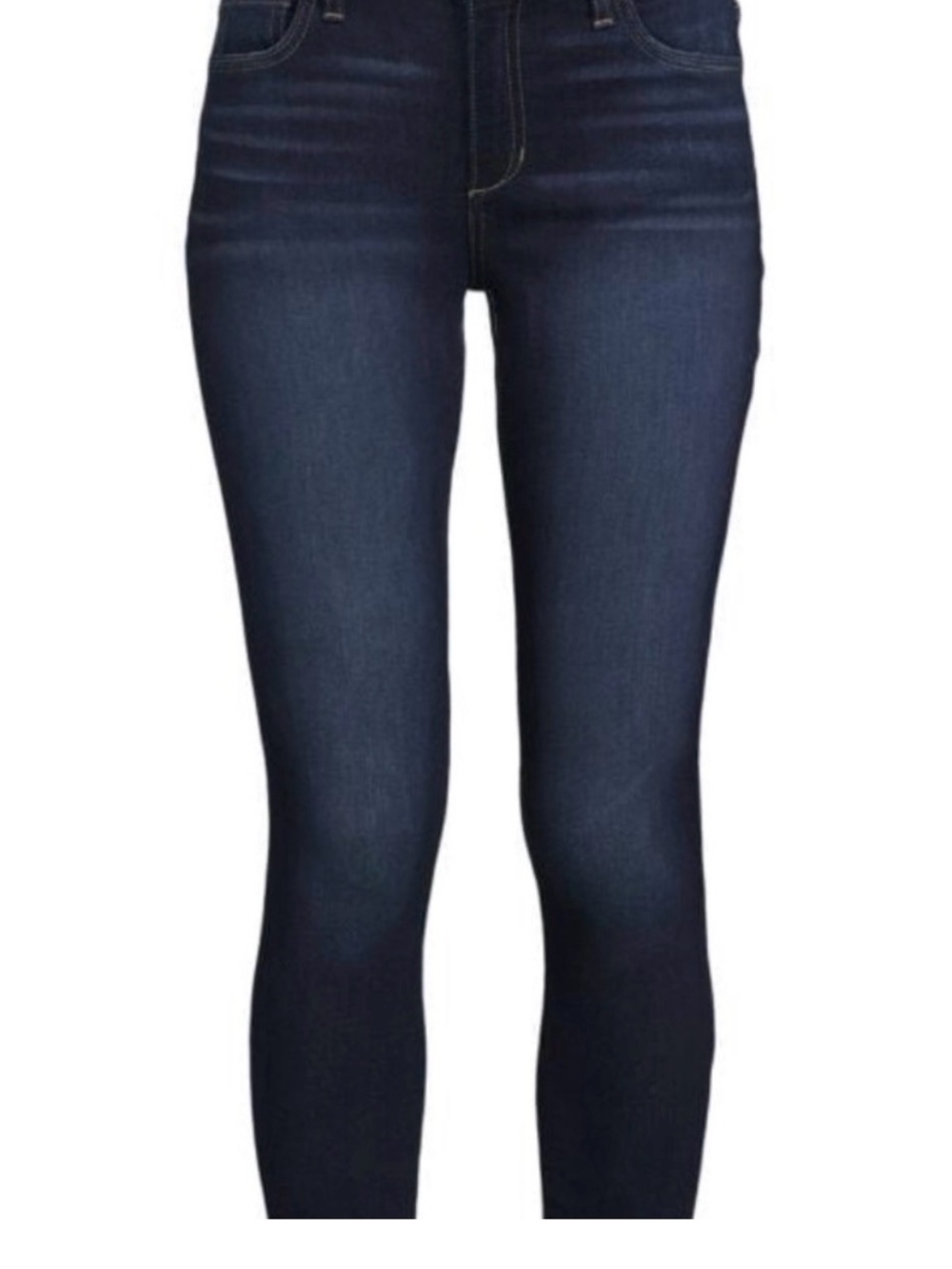 Joe's Jeans Dark Indigo High-Rise Skinny Jeans
